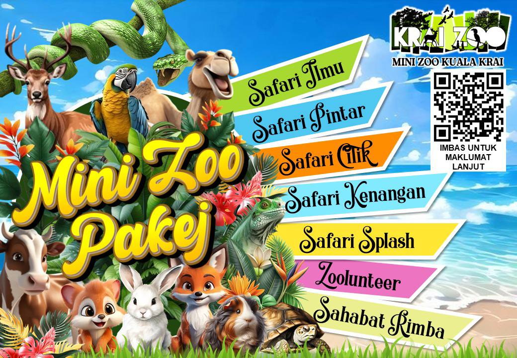 🐯 𝗝𝗢𝗠 𝗞𝗘 𝗠𝗜𝗡𝗜 𝗭𝗢𝗢 𝗞𝗨𝗔𝗟𝗔 𝗞𝗥𝗔𝗜: 𝗣𝗘𝗟𝗕𝗔𝗚𝗔𝗜 𝗣𝗔𝗞𝗘𝗝 𝗠𝗘𝗡𝗔𝗥𝗜𝗞 𝗠𝗘𝗡𝗔𝗡𝗧𝗜 𝗔𝗡𝗗𝗔! 🦜